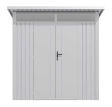 Zahradní domek G21 Madison 427 - 225 x 190 cm, metalická silver