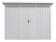 Zahradní domek G21 Madison 731 - 289 x 253 cm, metalická silver
