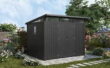 Zahradní domek G21 Madison 731 - 289 x 253 cm, slate grey