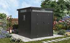 Zahradní domek G21 Atlanta 529 - 230 x 230 cm, slate grey
