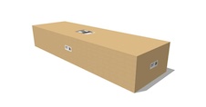 Zahradní domek G21 Atlanta 529 - 230 x 230 cm, slate grey