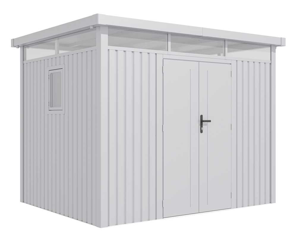 Zahradní domek G21 Atlanta 676 - 294 x 230 cm, metalická silver