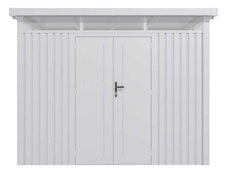 Zahradní domek G21 Atlanta 676 - 294 x 230 cm, metalická silver