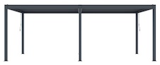 Bioklimatická pergola G21 Austin 6x3m, antracit