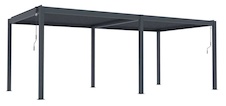 Bioklimatická pergola G21 Austin 6x3m, antracit