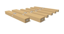 Bioklimatická pergola G21 Austin 6x3m, antracit