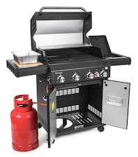 Plynový gril G21 Alabama Black BBQ Premium Line 5 hořáků + zdarma redukční ventil