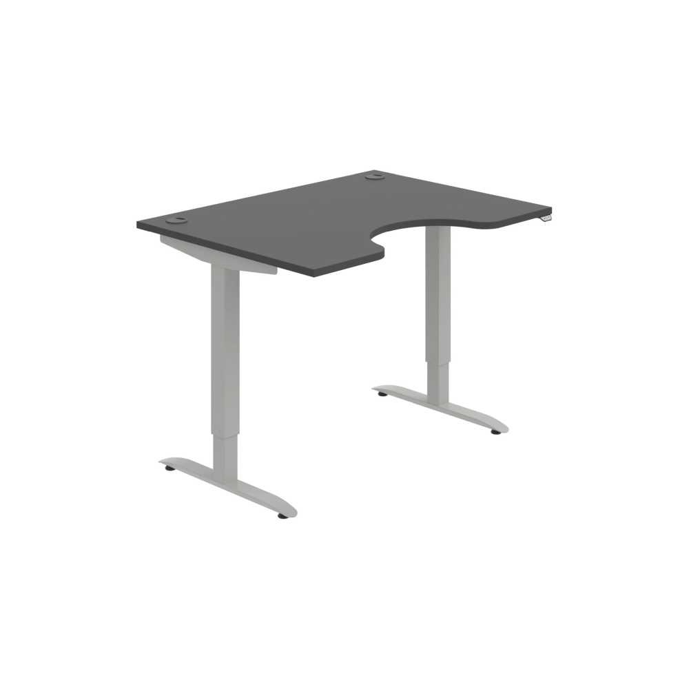 HOBIS ergo elektr.stavitelný stůl 120 cm, stand. ovlad. - MSE 2 1200, antracit