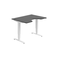 HOBIS ergo elektr.stavitelný stůl 120 cm, stand. ovlad. - MSE 3 1200, antracit
