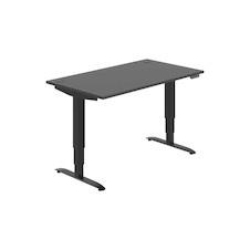 HOBIS ergo elektr.stavitelný stůl 140 cm, paměť. ovlad. - MSE 3M 1400, antracit