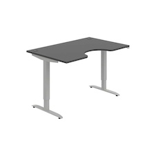 HOBIS ergo elektr.stavitelný stůl 140 cm, stand. ovlad. - MSE 2 1400, antracit