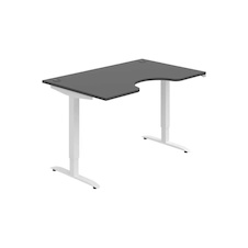 HOBIS ergo elektr.stavitelný stůl 140 cm, stand. ovlad. - MSE 2 1400, antracit