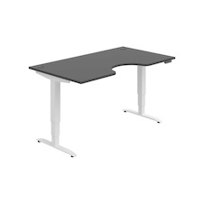 HOBIS ergo elektr.stavitelný stůl 160 cm, paměť. ovlad. - MSE 3M 1600, antracit