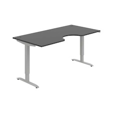 HOBIS ergo elektr.stavitelný stůl 180 cm, stand. ovlad. - MSE 2 1800, antracit