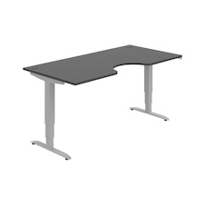 HOBIS ergo elektr.stavitelný stůl 180 cm, stand. ovlad. - MSE 3 1800, antracit