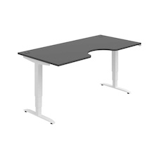 HOBIS ergo elektr.stavitelný stůl 180 cm, stand. ovlad. - MSE 3 1800, antracit