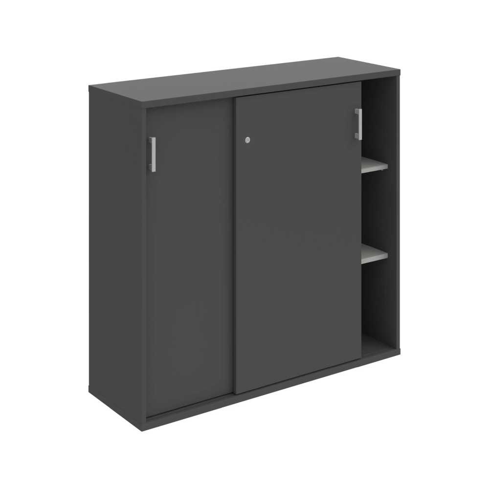 HOBIS kancelářská policová skříň - SZ 3 120 02, zámek zásuvkový, antracit
