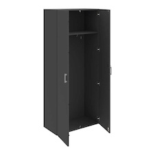 HOBIS kancelářská šatní skříň - DZR 5 80 01, rozvorový zámek, antracit