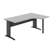 HOBIS kancelářský stůl pracovní, sestava levá - CE 1800 60 L, antracit-šedá