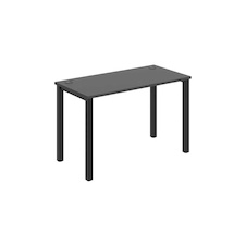HOBIS kancelářský stůl rovný - UE 1200, hloubka 60 cm, antracit
