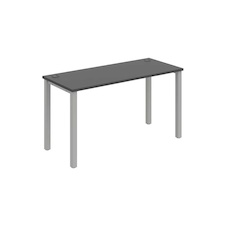 HOBIS kancelářský stůl rovný - UE 1400, hloubka 60 cm, antracit
