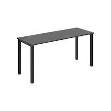 HOBIS kancelářský stůl rovný - UE 1600, hloubka 60 cm, antracit