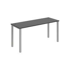 HOBIS kancelářský stůl rovný - UE 1600, hloubka 60 cm, antracit