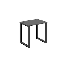 HOBIS kancelářský stůl rovný - UE 800, hloubka 60 cm, antracit