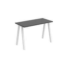 HOBIS kancelářský stůl rovný - UE A 1200, hloubka 60 cm, antracit
