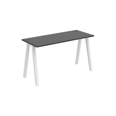 HOBIS kancelářský stůl rovný - UE A 1400, hloubka 60 cm, antracit