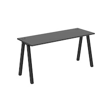 HOBIS kancelářský stůl rovný - UE A 1600, hloubka 60 cm, antracit