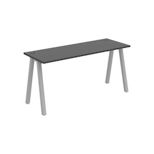 HOBIS kancelářský stůl rovný - UE A 1600, hloubka 60 cm, antracit