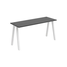HOBIS kancelářský stůl rovný - UE A 1600, hloubka 60 cm, antracit