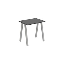 HOBIS kancelářský stůl rovný - UE A 800, hloubka 60 cm, antracit