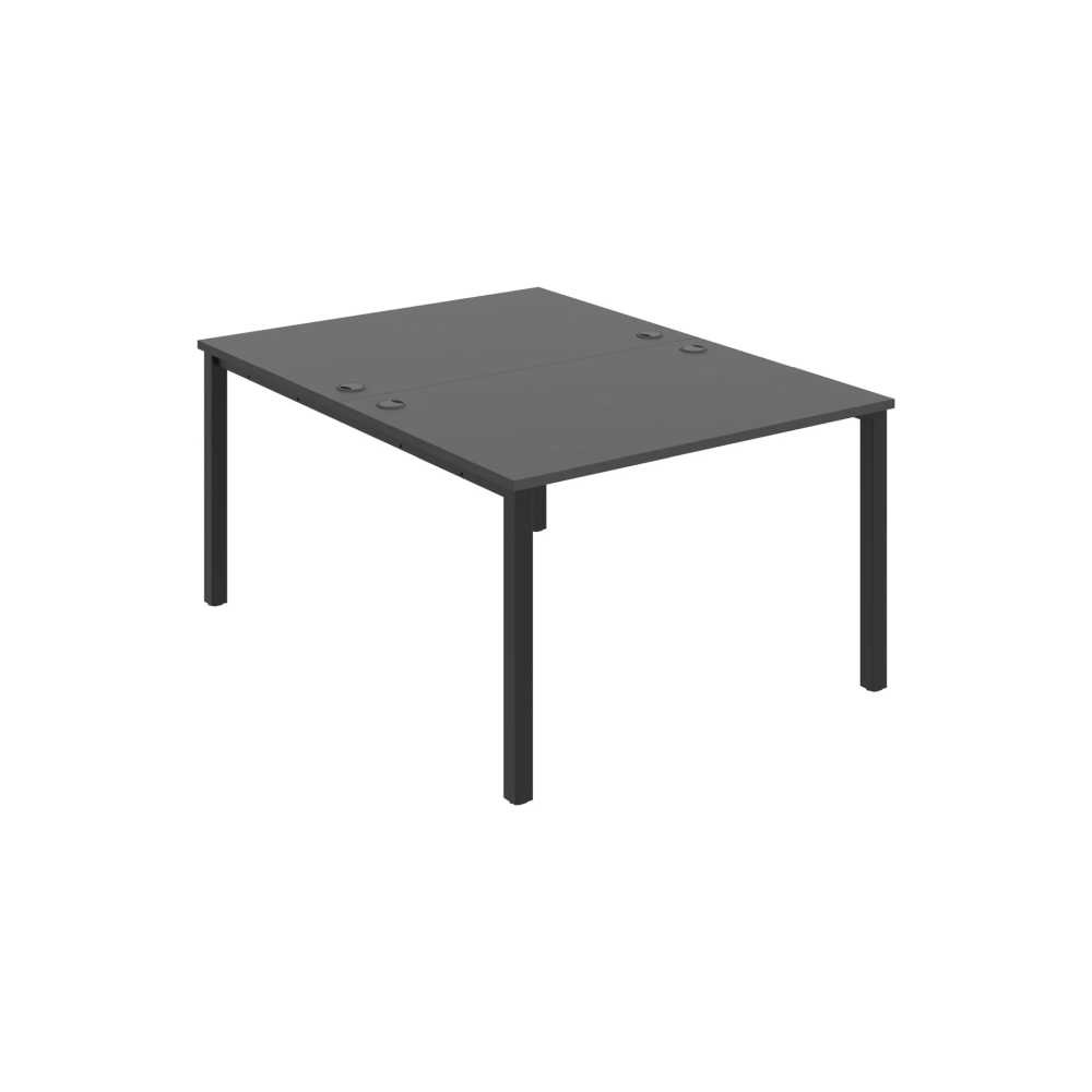 HOBIS kancelářský stůl zdvojený - USD 1200, antracit