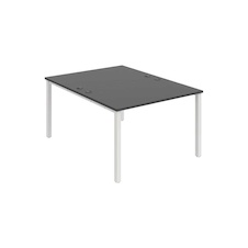 HOBIS kancelářský stůl zdvojený - USD 1200, antracit