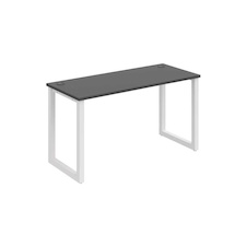 HOBIS kancelářský stůl rovný - UE O 1400, hloubka 60 cm, antracit
