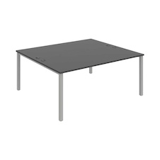 HOBIS kancelářský stůl zdvojený - USD 1800, antracit