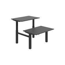 HOBIS párový výškově stavitelný stůl  MOTION DUAL MSD 2 1200, stand.ovládání, antracit
