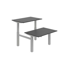HOBIS párový výškově stavitelný stůl  MOTION DUAL MSD 2 1200, stand.ovládání, antracit