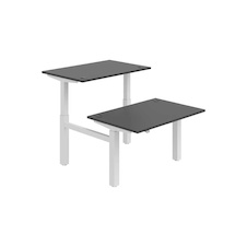 HOBIS párový výškově stavitelný stůl  MOTION DUAL MSD 2 1200, stand.ovládání, antracit