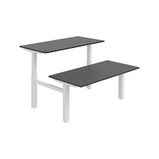 HOBIS párový výškově stavitelný stůl  MOTION DUAL MSD 2 1600, stand.ovládání, antracit