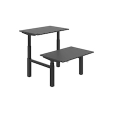 HOBIS párový výškově stavitelný stůl  MOTION DUAL MSD 3 1200, stand.ovládání, antracit
