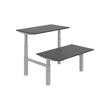 HOBIS párový výškově stavitelný stůl  MOTION DUAL MSD 3 1400, stand.ovládání, antracit