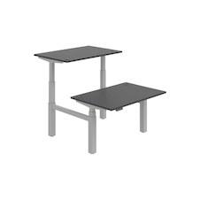 HOBIS párový výškově stavitelný stůl 120 cm, paměť.ovlad. - MOTION DUAL MSD 3M 1200, antracit
