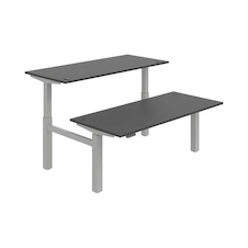 HOBIS párový výškově stavitelný stůl 180 cm, paměť.ovlad. - MOTION DUAL MSD 2M 1800, antracit