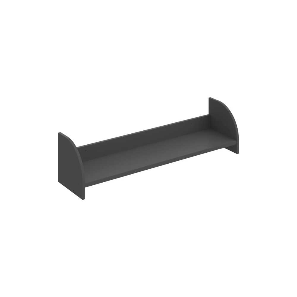 HOBIS police závěsná 120cm - HPS 120, antracit