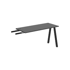 HOBIS přídavný stůl do úhlu - UE A 1400 RU, hloubka 60 cm, antracit