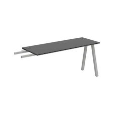 HOBIS přídavný stůl do úhlu - UE A 1600 RU, hloubka 60 cm, antracit
