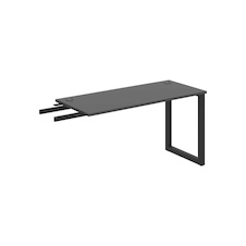 HOBIS přídavný stůl do úhlu - UE O 1400 RU, hloubka 60 cm, antracit